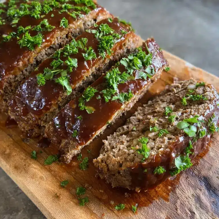 Simple Stove Top Stuffing Meatloaf Recipe
