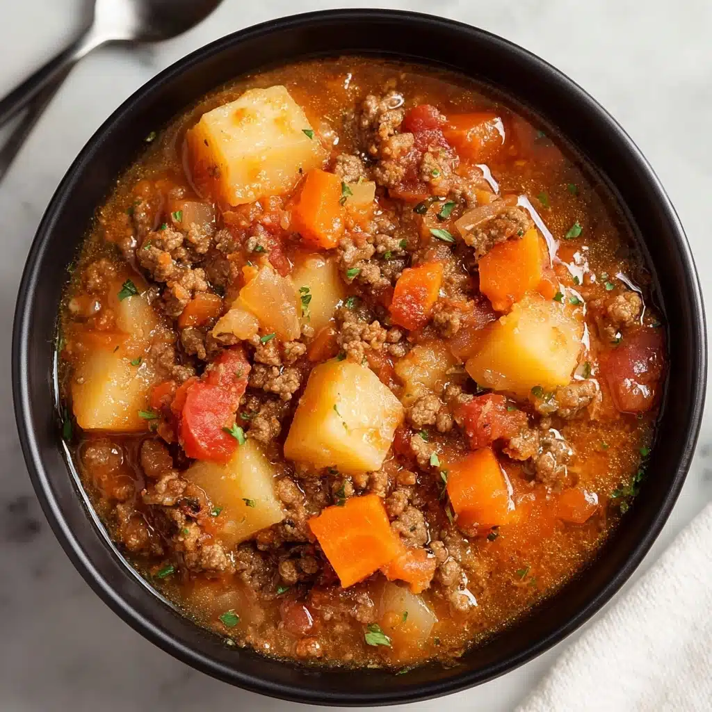 Crock Pot Poor Man's Stew Recipe - Recipe Image