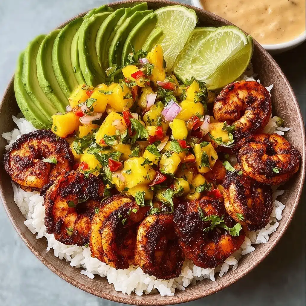 owls with Mango Salsa & Lime-Chili Sauce Recipe - Recipe Image
