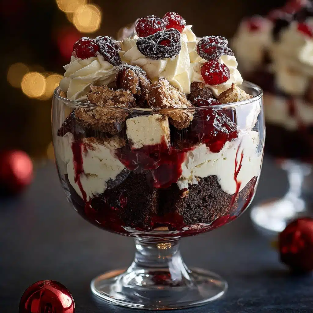 Black Forest Trifle for Christmas Recipe - Recipe Image