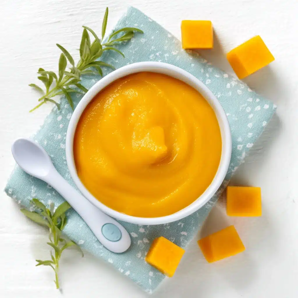 The Best Butternut Squash Baby Food with Thyme Recipe - Recipe Image