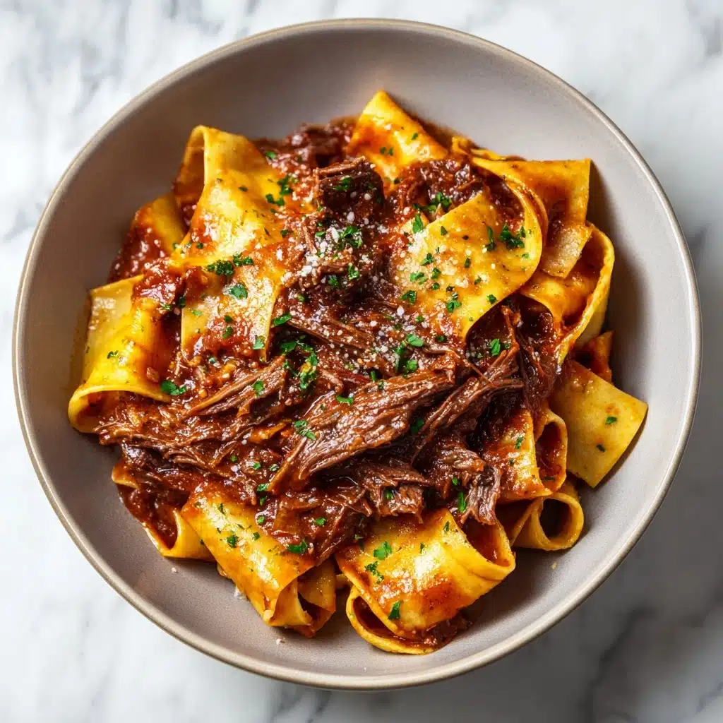 Pappardelle with Short Rib Ragu Recipe
