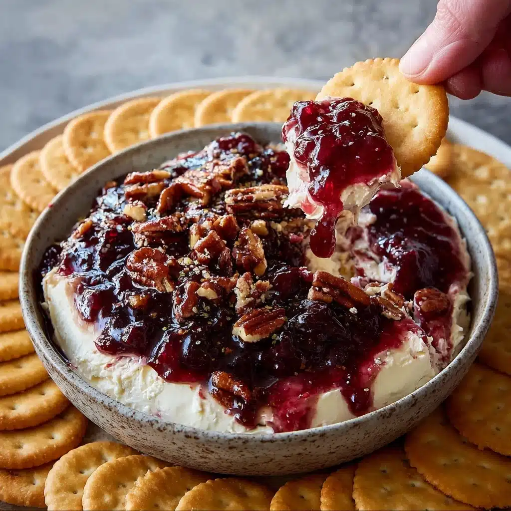 Easy Cranberry Cream Cheese Dip Recipe