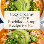 Creamy Chicken Enchilada Soup Recipe