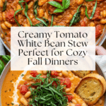 Creamy Tomato White Bean Stew Recipe