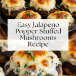 Jalapeno Popper Mushrooms Recipe