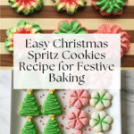 Easy Christmas Spritz Cookies Recipe