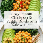 Peanut Chickpea & Veggie Bowls Recipe