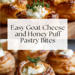 goat cheese and honey bites Recipe