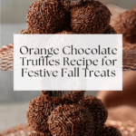 Juicy Orange Chocolate Christmas Truffles Recipe