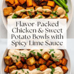 Chicken and Sweet Potato Bowls Recipe