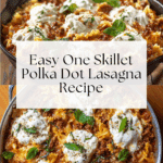 One Skillet Polka Dot Lasagna Recipe