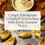 Parmesan Crusted Artichokes Recipe