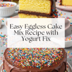 How to Make a Cake Mix Box without Eggs Recipe
