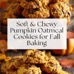 Pumpkin Oatmeal Cookies - Healthy, Soft and Chewy Recipe