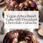 Vegan Zebra Bundt Cake (Vegan Marble Cake) Recipe