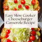 Slow Cooker Cheeseburger Casserole Recipe