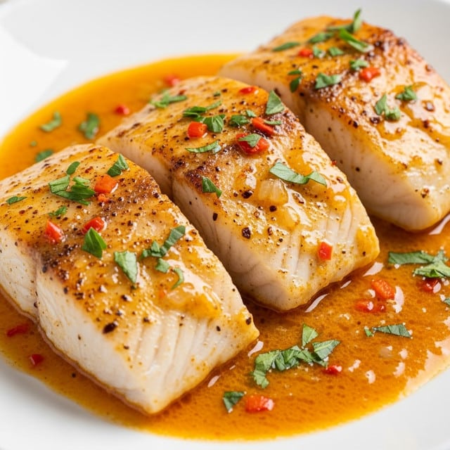 Red Snapper with Creamy Creole Sauce Recipe - Recipe Image