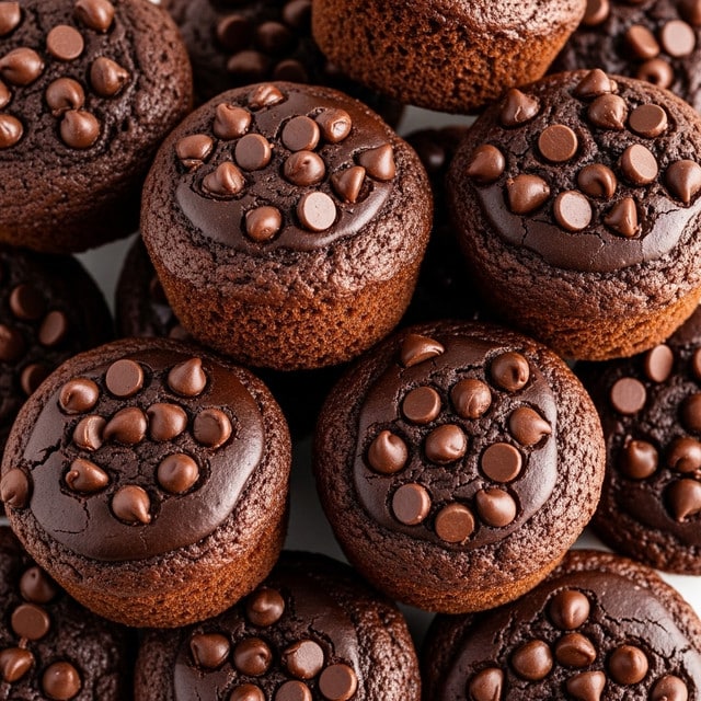 Healthy Chocolate Mini Muffins Recipe