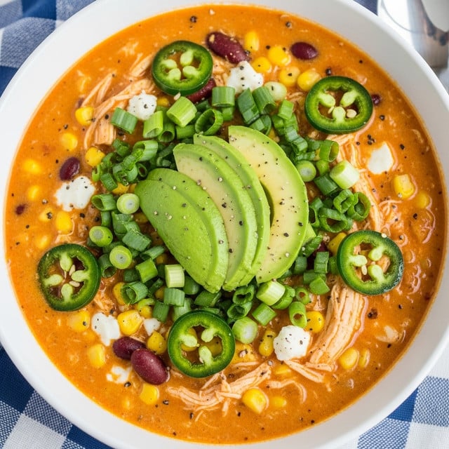 Creamy Chicken Enchilada Soup Recipe