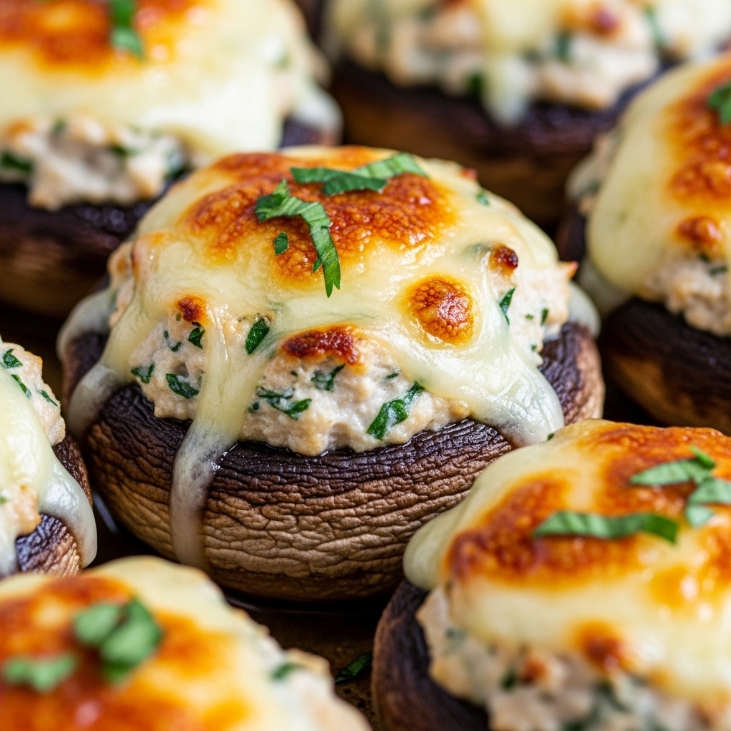 Jalapeno Popper Mushrooms Recipe - Recipe Image