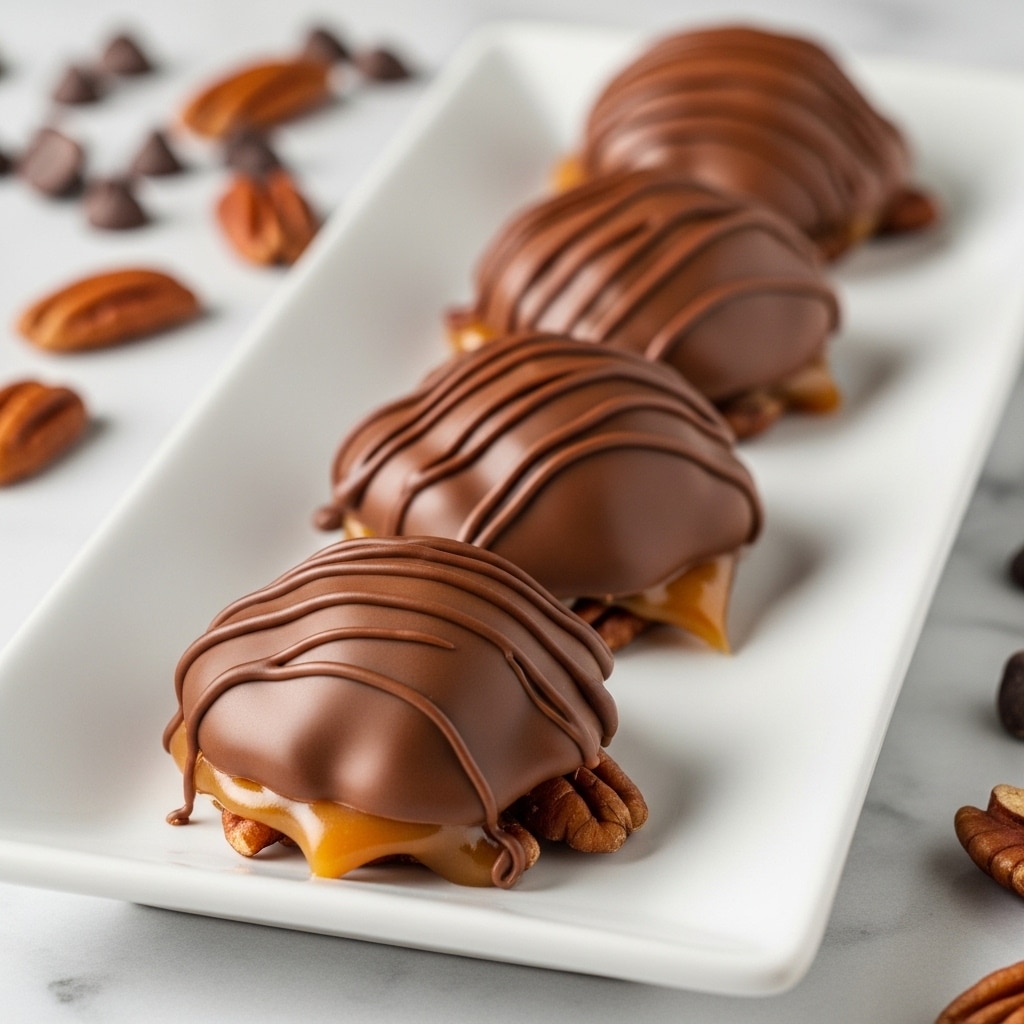 Easy Homemade Turtle Candy Recipe - Recipe Image