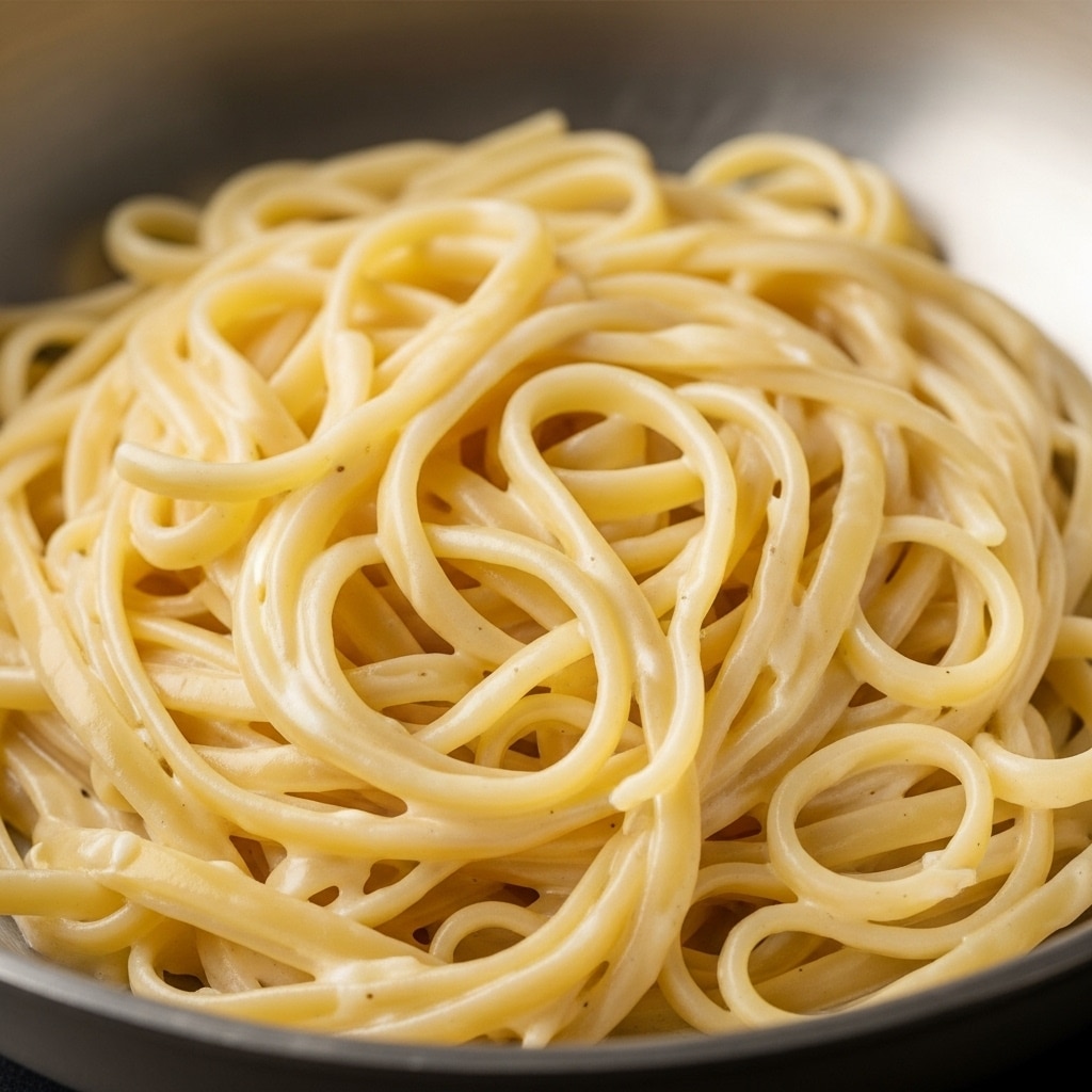 Slow Cooker Creamy Alfredo Pasta Recipe - Recipe Image