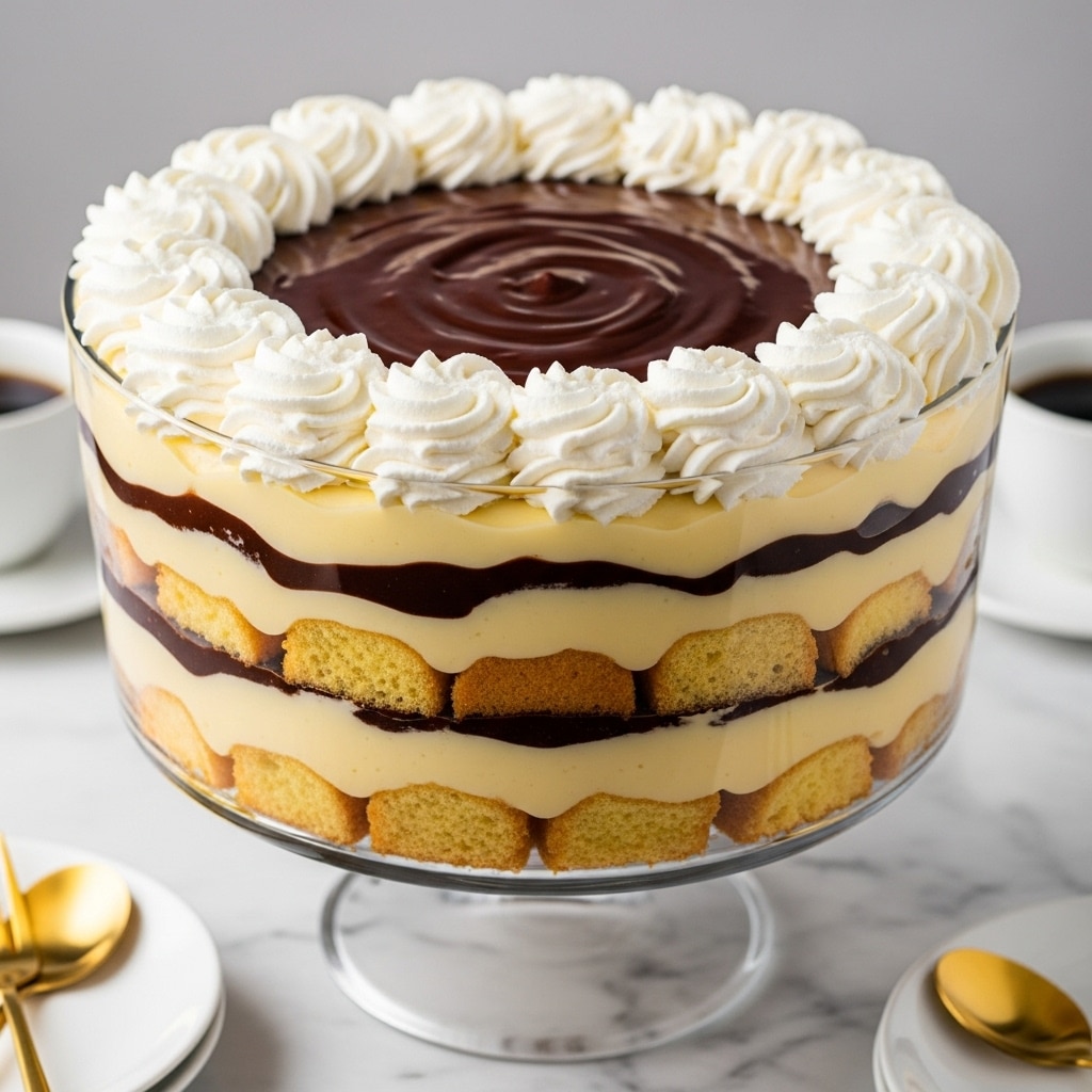 Boston Cream Pie Trifle Recipe - Recipe Image