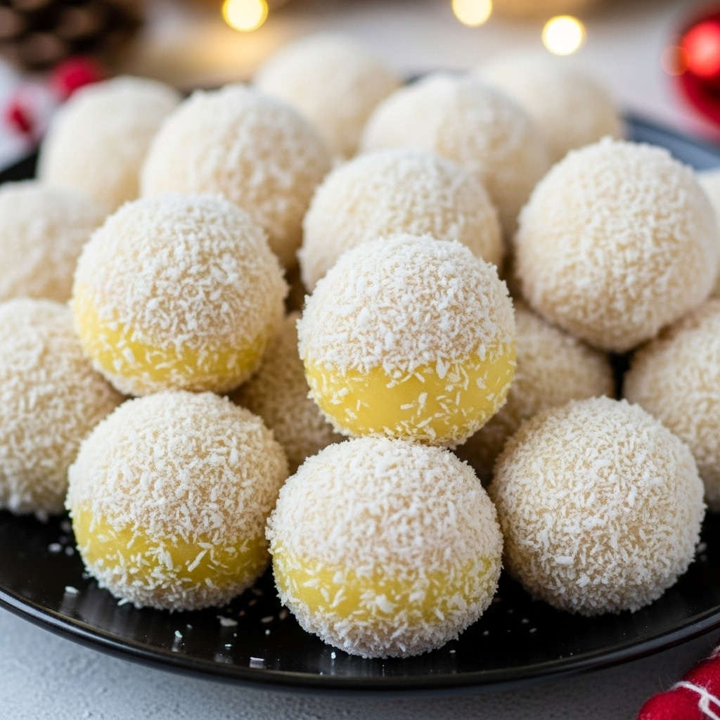 Pineapple Christmas Balls Recipe - Recipe Image