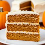 Pumpkin Cake with Cinnamon Cream Cheese Frosting Recipe