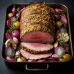 Garlic Butter Herb Roast Beef Recipe