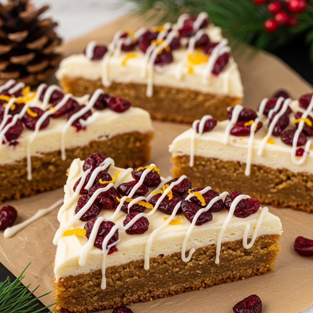 Starbucks Copycat Cranberry Bliss Bars Recipe - Recipe Image