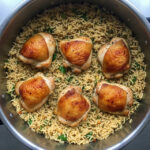 Instant Pot Garlic Herb Chicken and Rice Recipe