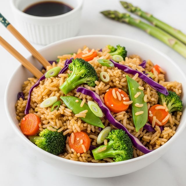 Extra Vegetable Fried Rice Recipe - Recipe Image
