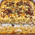 French Onion Chicken Orzo Casserole Recipe