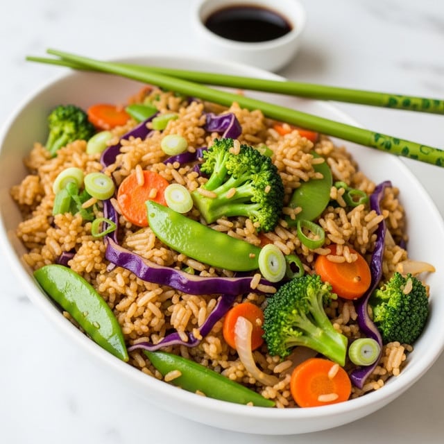 Extra Vegetable Fried Rice Recipe - Recipe Image
