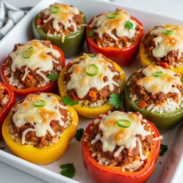 Stuffed Bell Peppers Recipe - Recipe Image