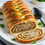 Vegan Thanksgiving Lentil Stromboli Recipe