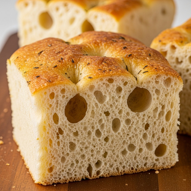 No-Knead Focaccia Bread Recipe - Recipe Image