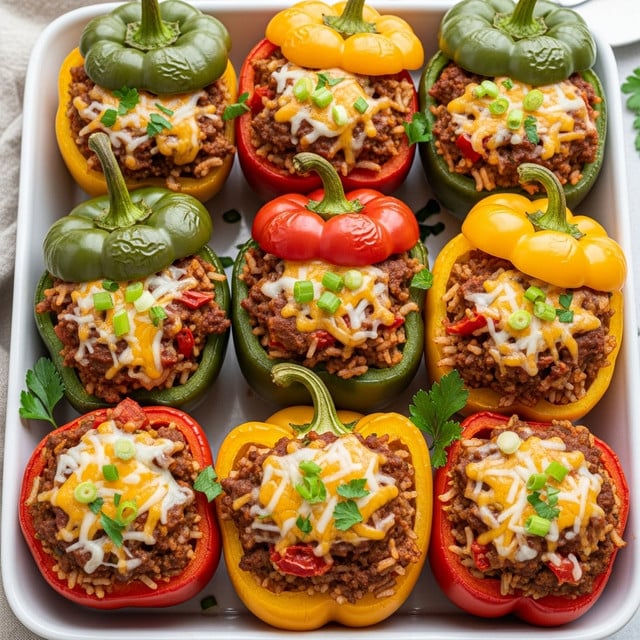 Stuffed Bell Peppers Recipe - Recipe Image