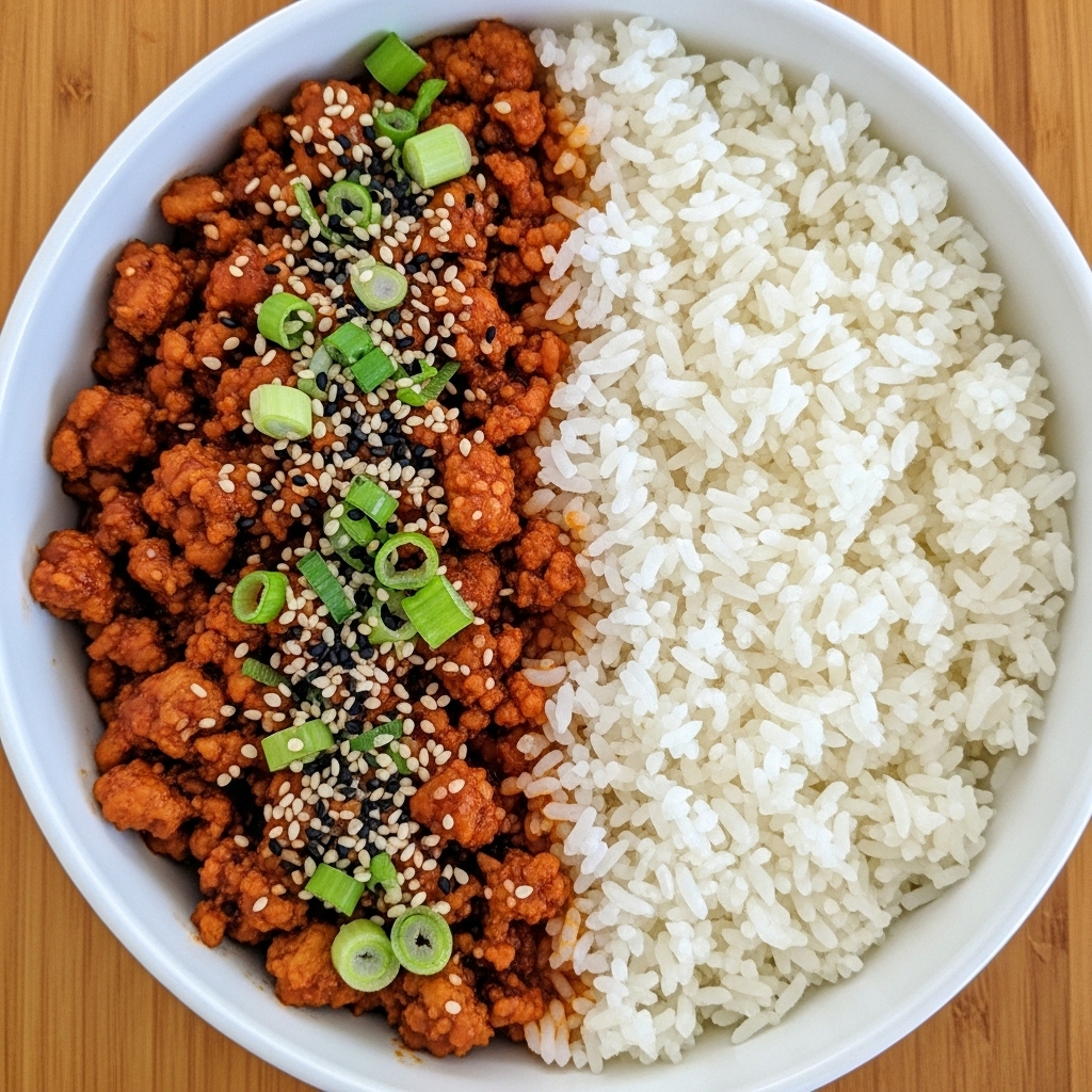 Firecracker Ground Chicken Recipe - Recipe Image