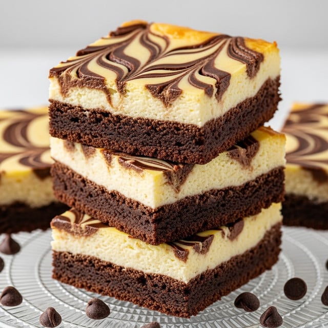 Cheesecake Brownies Recipe - Recipe Image