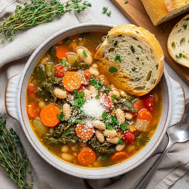 Winter Minestrone Soup Recipe