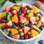 Winter Fruit Salad with Orange Poppy Seed Dressing Recipe