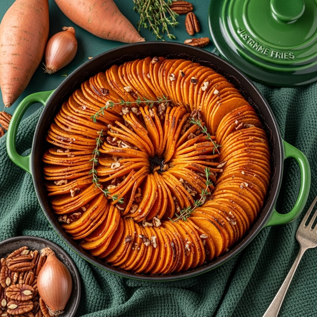 Sweet Potatoes au Gratin Recipe