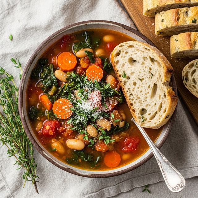 Winter Minestrone Soup Recipe - Recipe Image