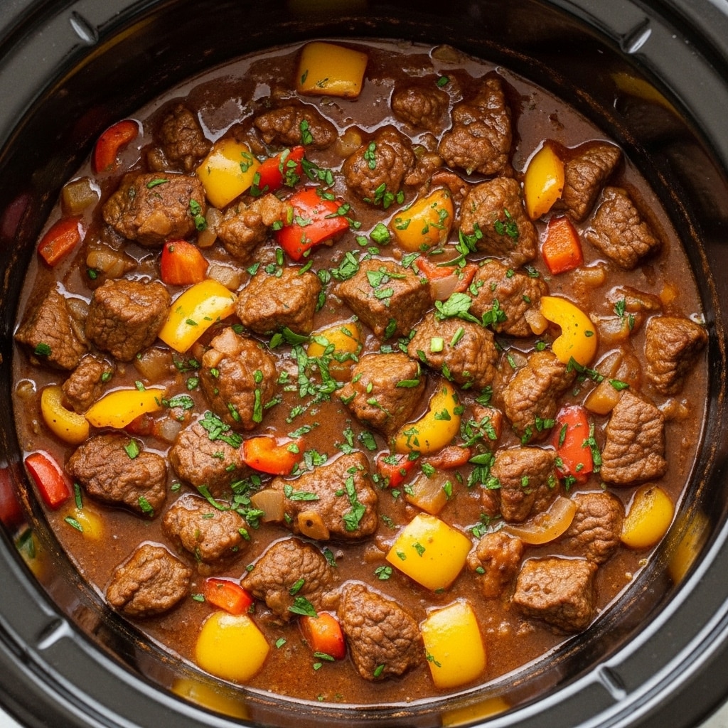 Keto Crockpot Goulash Recipe - Recipe Image