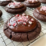 Fudgy Peppermint Brownie Cookies Recipe