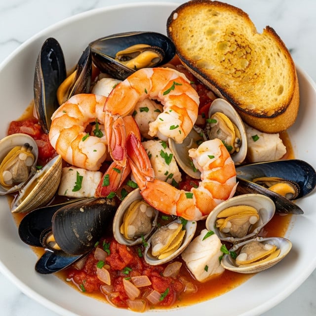 Cioppino Seafood Stew Recipe - Recipe Image