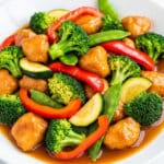 Chicken with Mixed Vegetable Stir Fry Recipe